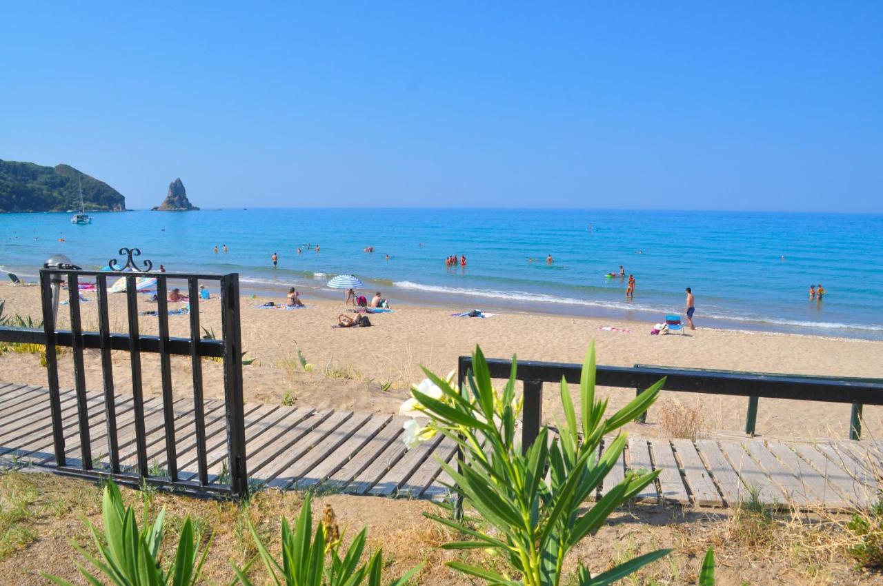 Beach House Yannis 3 In Agios Gordios Beach On Corfu Экстерьер фото